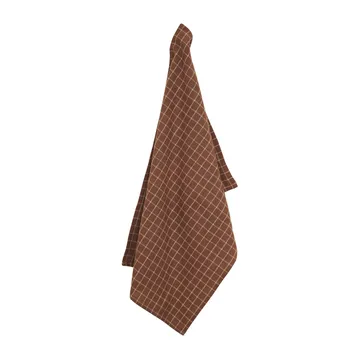 Lunnevik small kitchen towel 50x70 cm - Brown - Boel & Jan