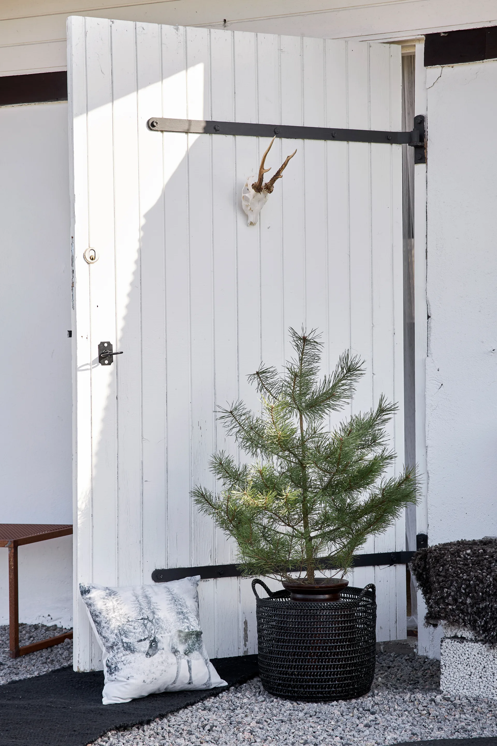 Merida jute rug black, 60x90 cm Boel & Jan