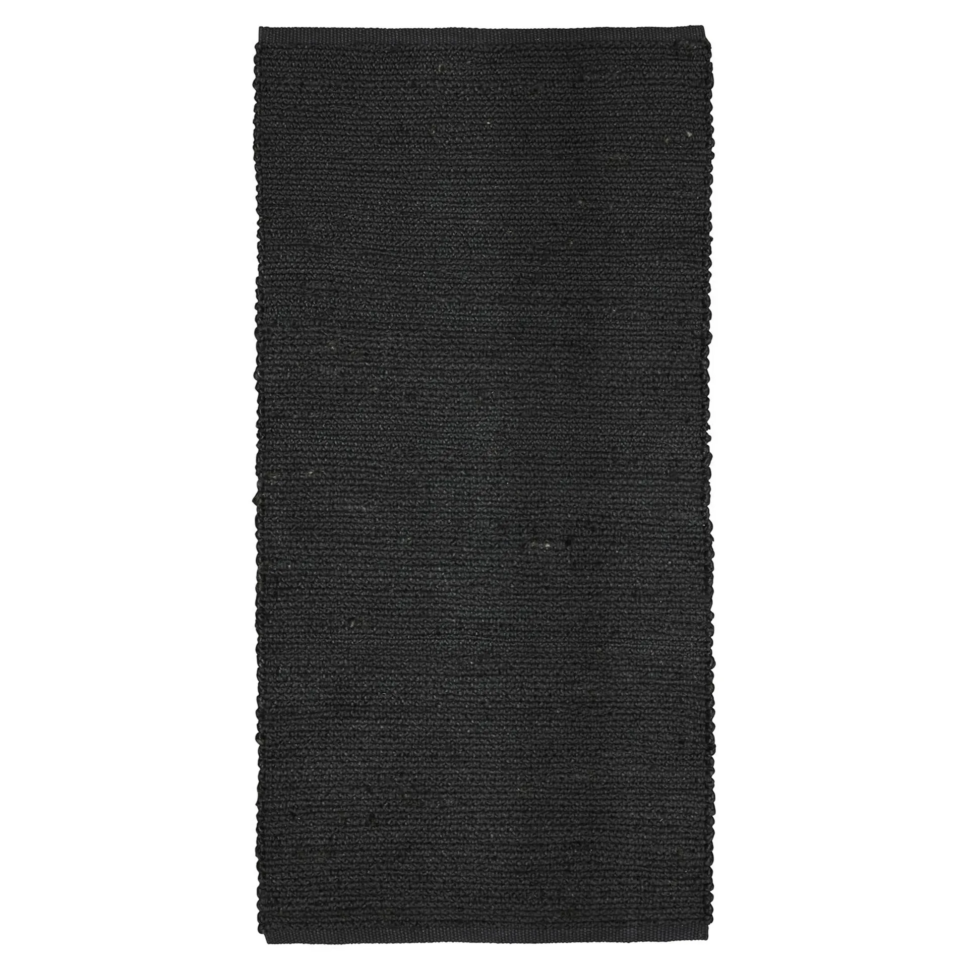 Merida jute rug black, 70x200 cm Boel & Jan