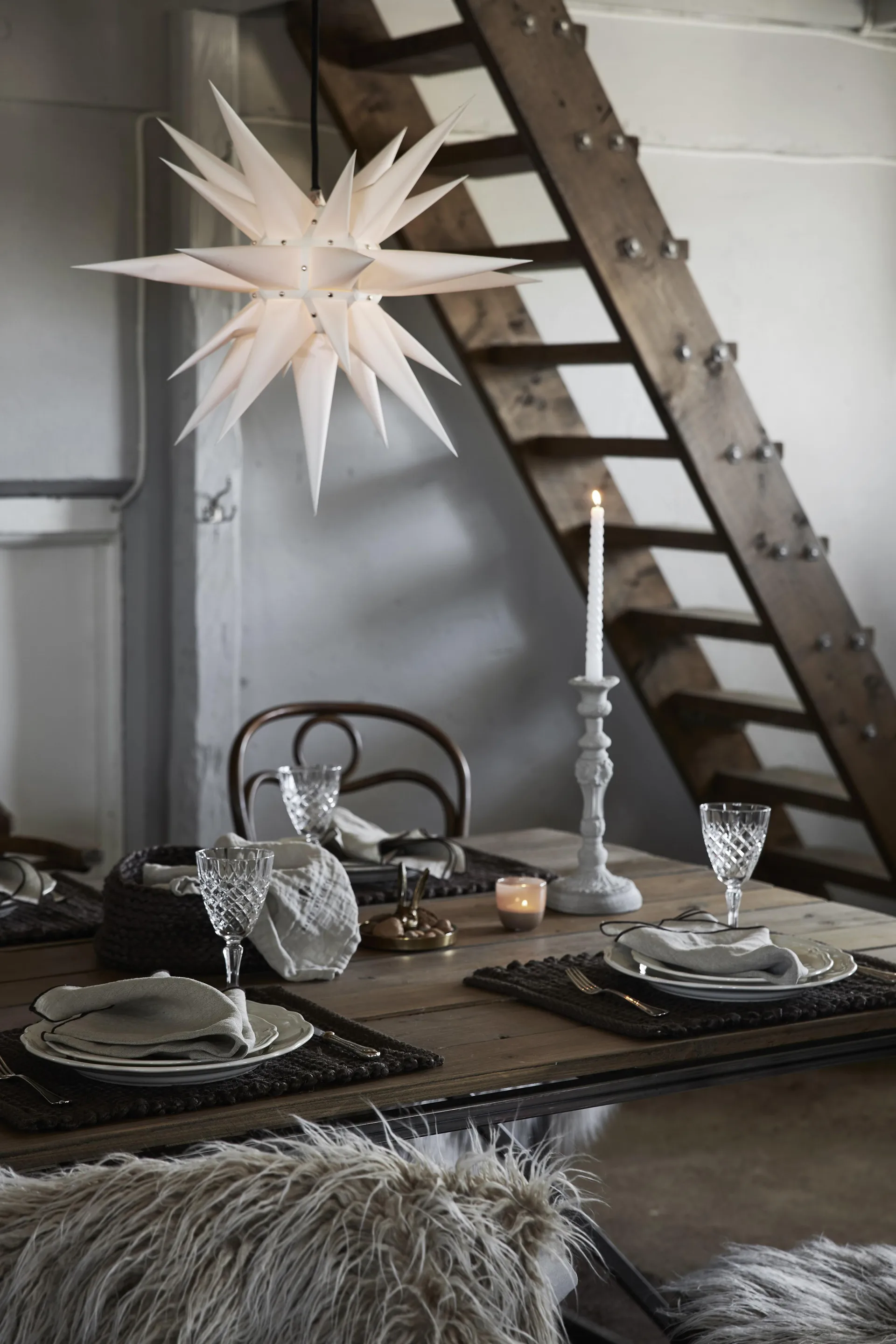 Merida place mat 35x45 cm, Brown Boel & Jan