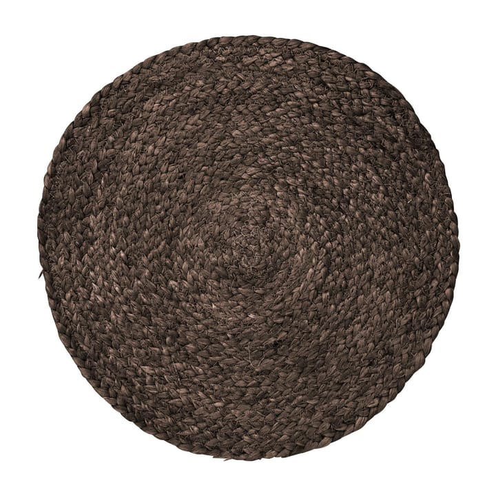 Merida place mat Ø38 cm - Brown - Boel & Jan