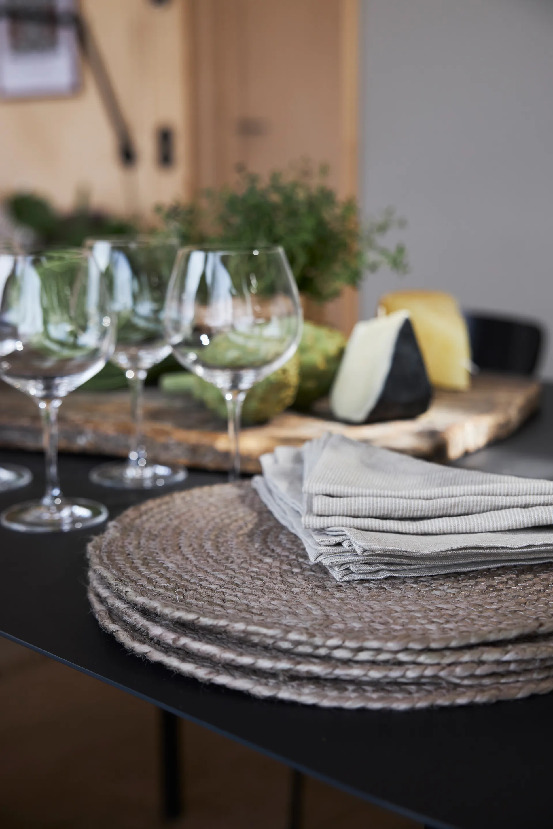 Merida place mat Ø38 cm, Silver Boel & Jan