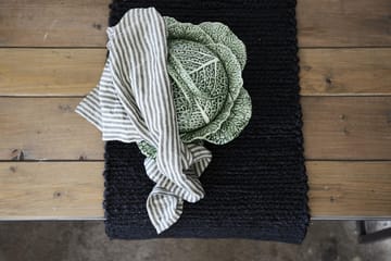Merida runner 40x140 cm - black - Boel & Jan
