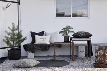 Merida runner 40x140 cm - black - Boel & Jan