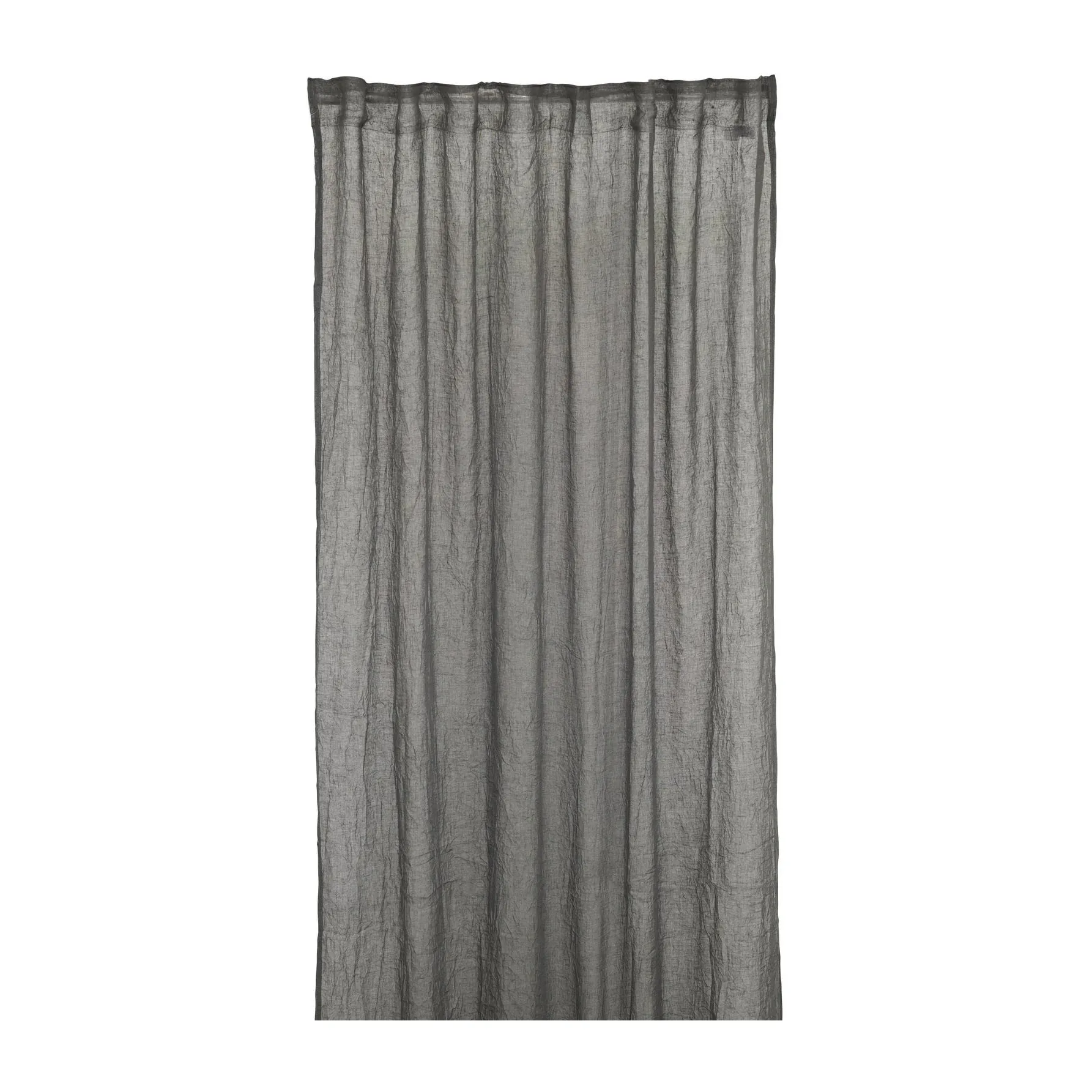 Mirja curtain set 130x275 cm, Black-grey Boel & Jan