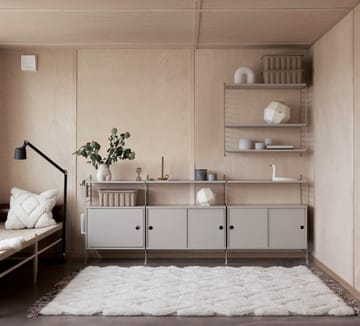Molly wool rug 200x300 cm - White - Boel & Jan