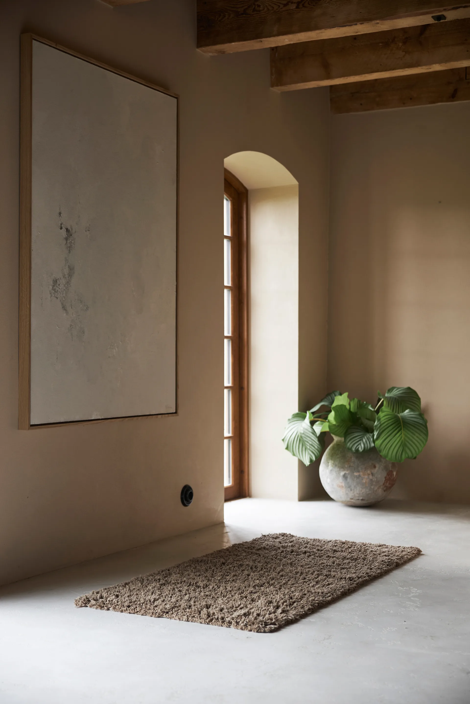 Noma cotton rug 70x140 cm, Brown Boel & Jan