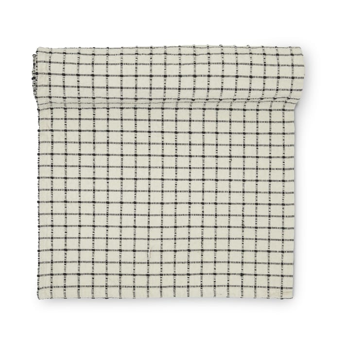 Noor table runner 40x160 cm, Black-Off white Boel & Jan