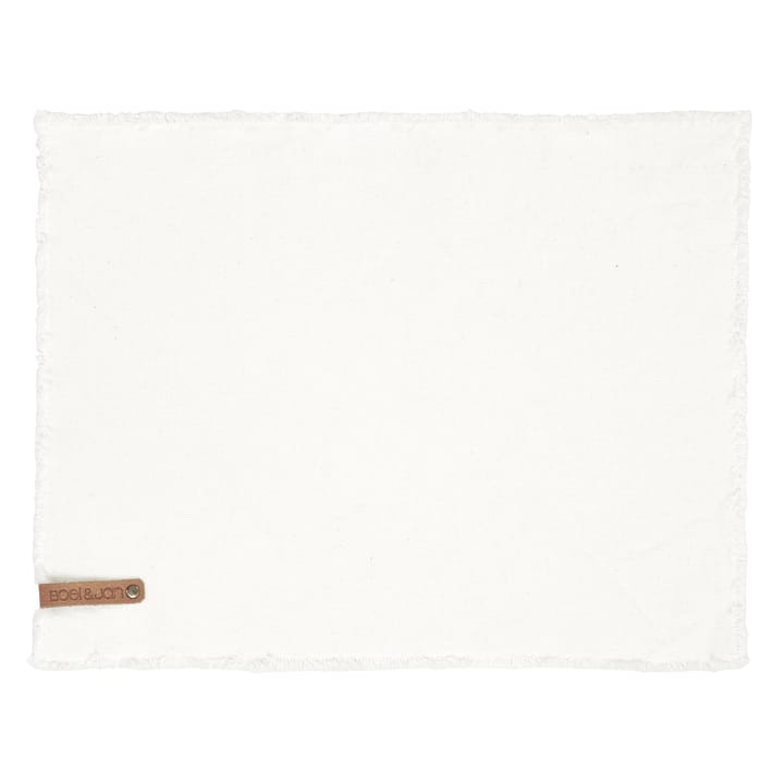 Nordic Home placemat 35x45 cm - off-white - Boel & Jan