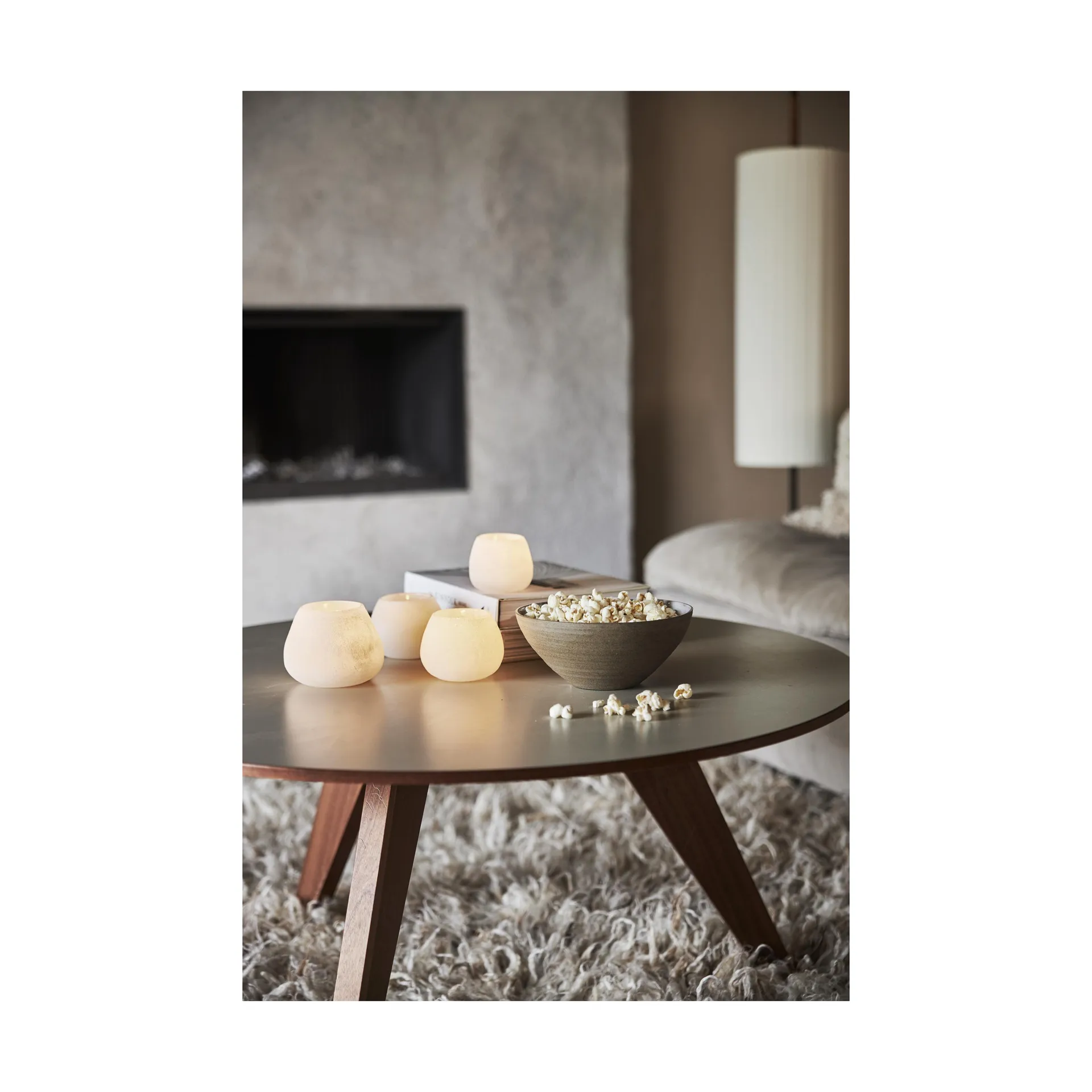 Norrvik lantern white, Ø11 cm Boel & Jan