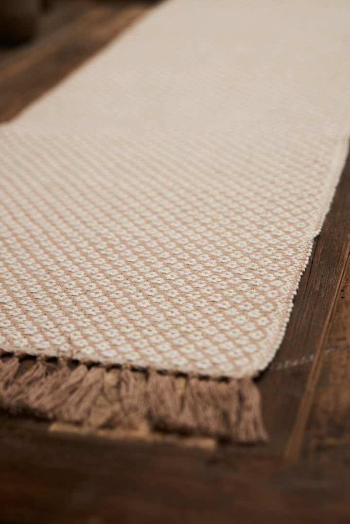 Roslagen runner 35x120 cm, Beige Boel & Jan