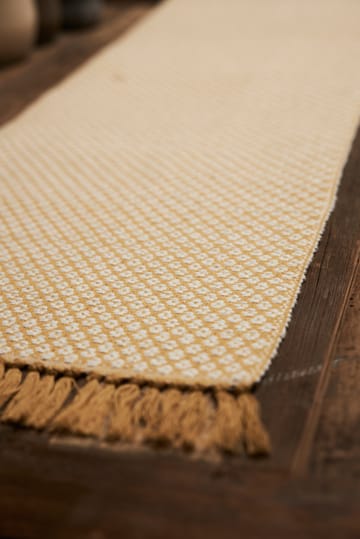 Roslagen runner 35x120 cm - Yellow - Boel & Jan