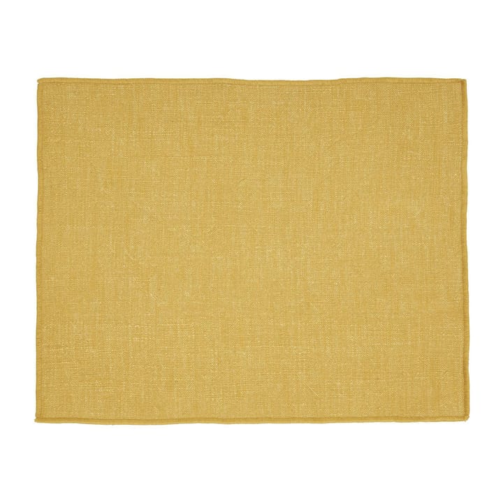 Rufus placemat 35x45 cm - Yellow - Boel & Jan