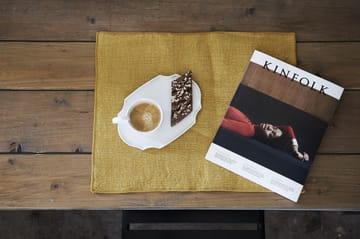 Rufus placemat 35x45 cm - Yellow - Boel & Jan