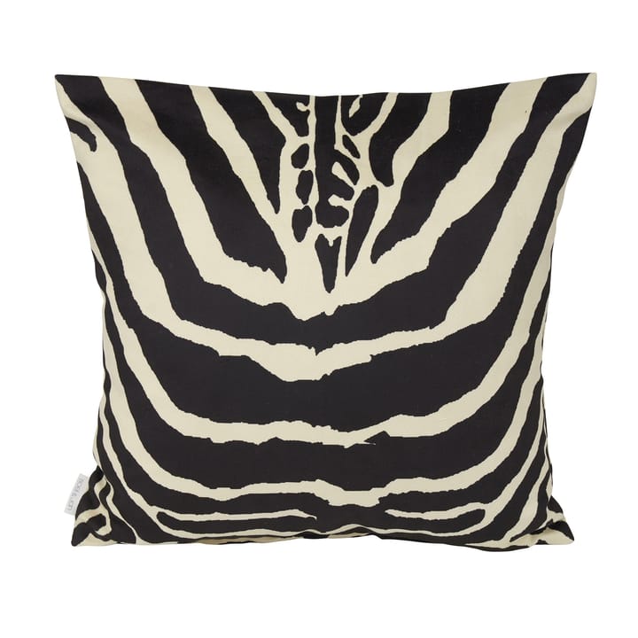 Safari Zebra cushion cover 43x43 cm - black-white - Boel & Jan