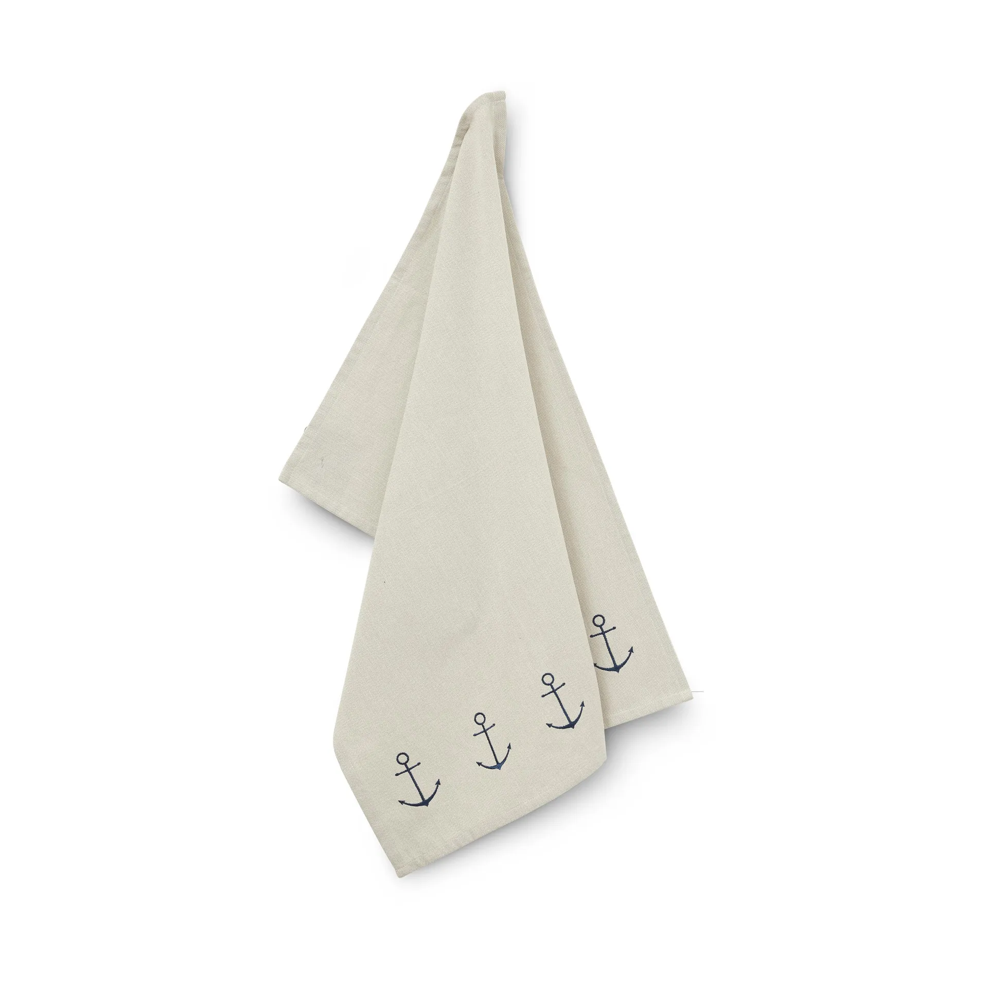 Sjösala kitchen towel 50x70 cm, Beige Boel & Jan