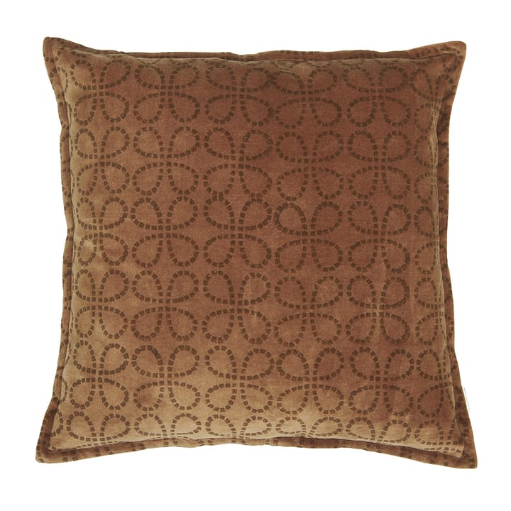 Smooth cushion cover 45x45 cm - rust - Boel & Jan