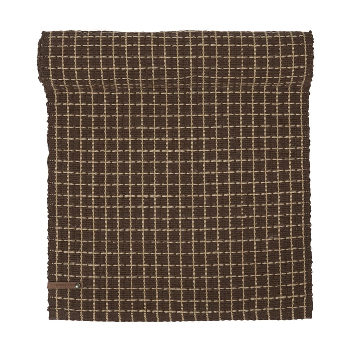 Tällberg table runner 40x140 cm - Brown-nature - Boel & Jan