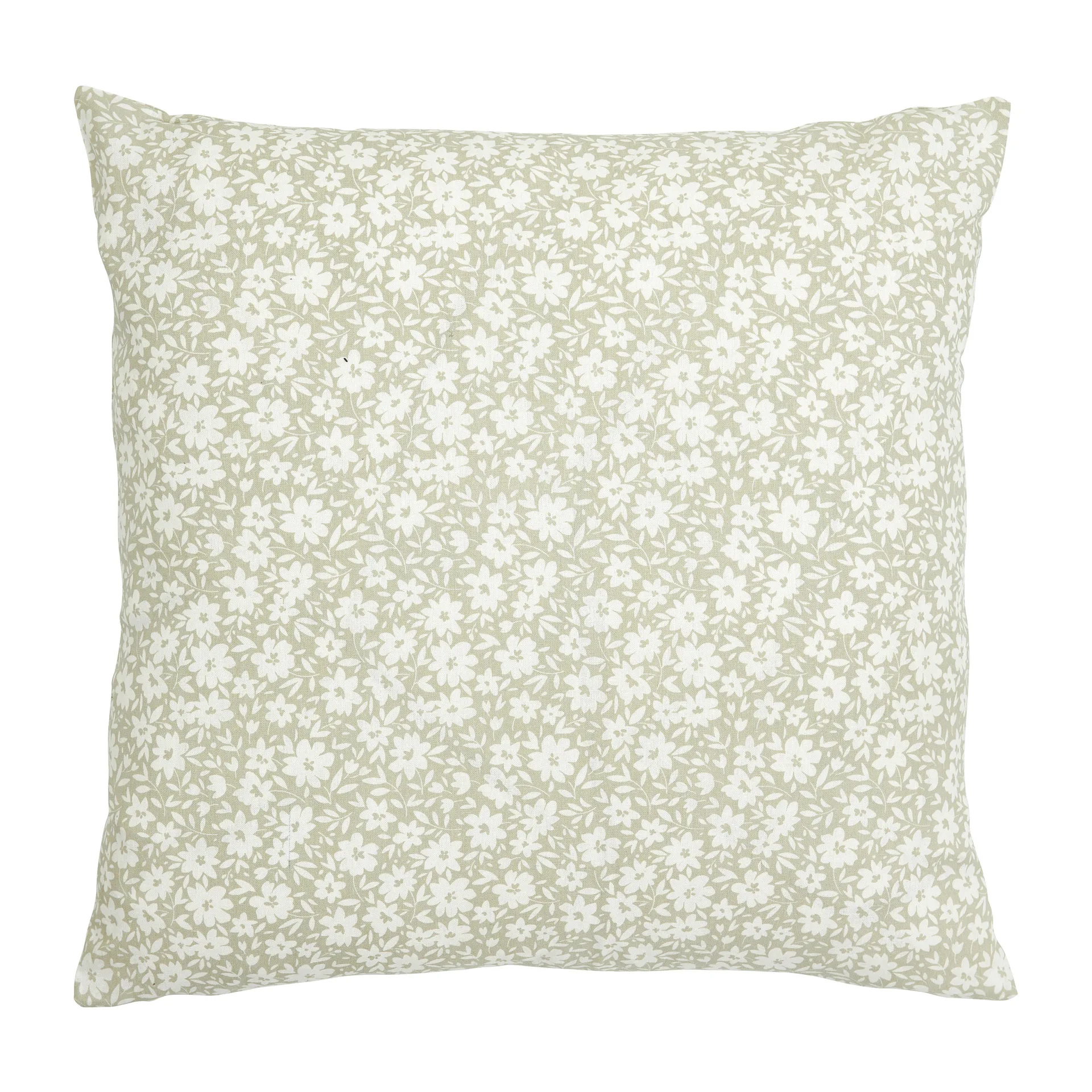 Timotej pillowcase 45x45 cm, Green-off white Boel & Jan