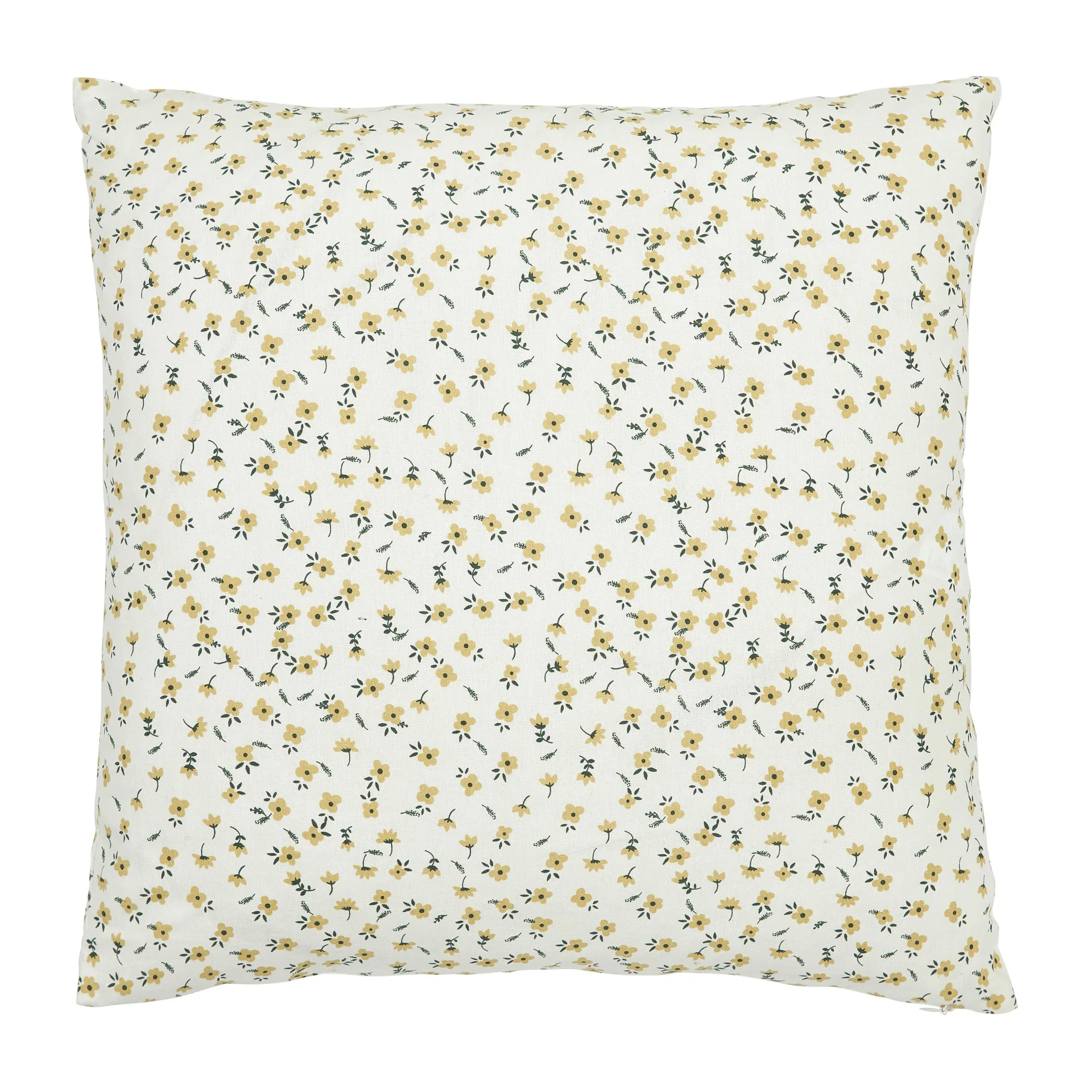 Timotej pillowcase 45x45 cm, off white-yellow Boel & Jan