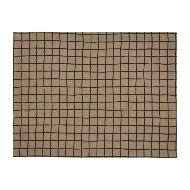 Tofta check placemat 35x45 cm - Brown - Boel & Jan