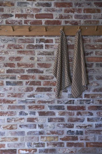 Tofta mix kitchen towel 50x70 cm 2-pack - Brown - Boel & Jan