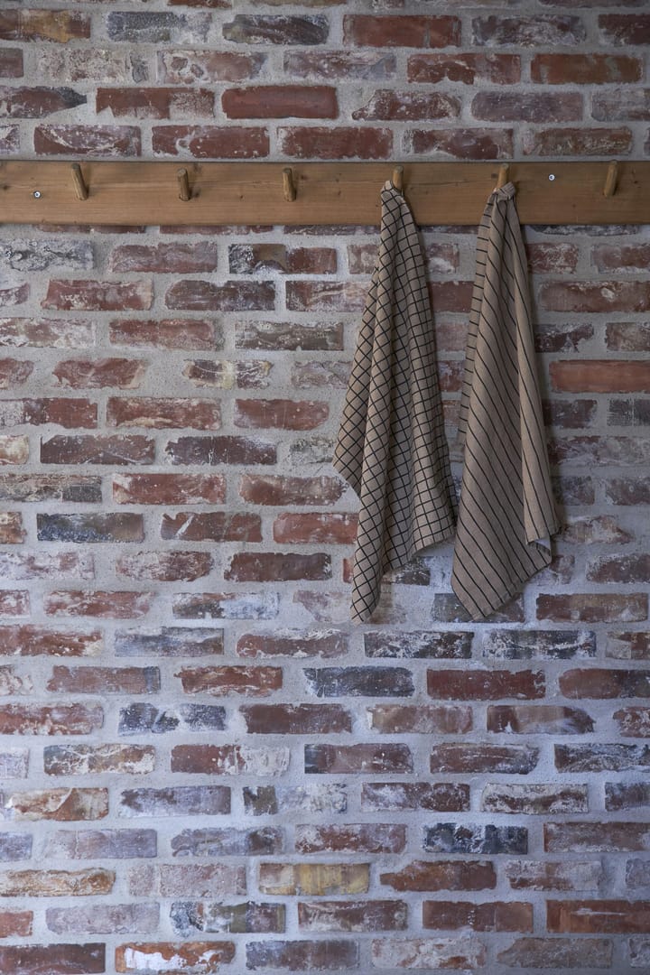 Tofta mix kitchen towel 50x70 cm 2-pack - Brown - Boel & Jan