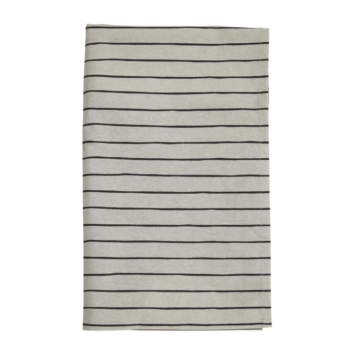 Tofta stripe tablecloth 150x150 cm - Grey - Boel & Jan