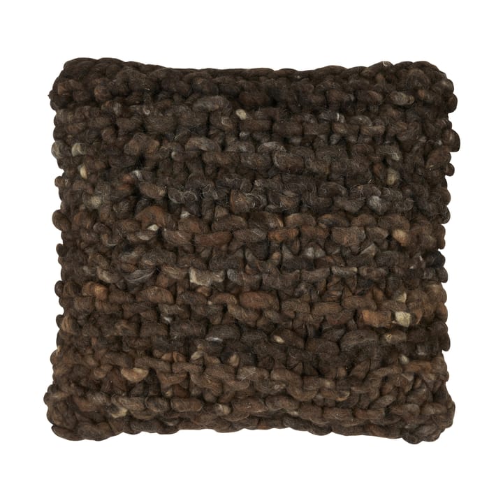 Tove pillowcase 50x50 cm - Brown - Boel & Jan