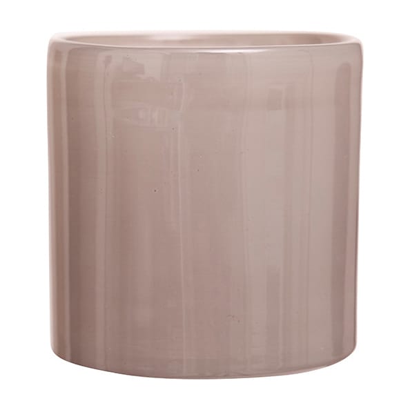 Visby candle lantern Ø7.5 cm - grey - Boel & Jan