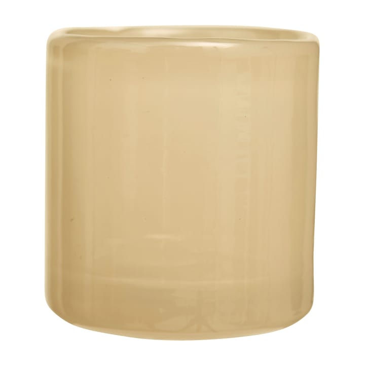 Visby candle lantern Ø7.5 cm - Yellow - Boel & Jan