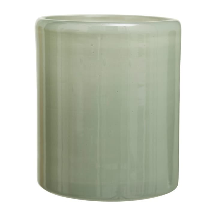 Visby candle lantern Ø9.5 cm, Green Boel & Jan