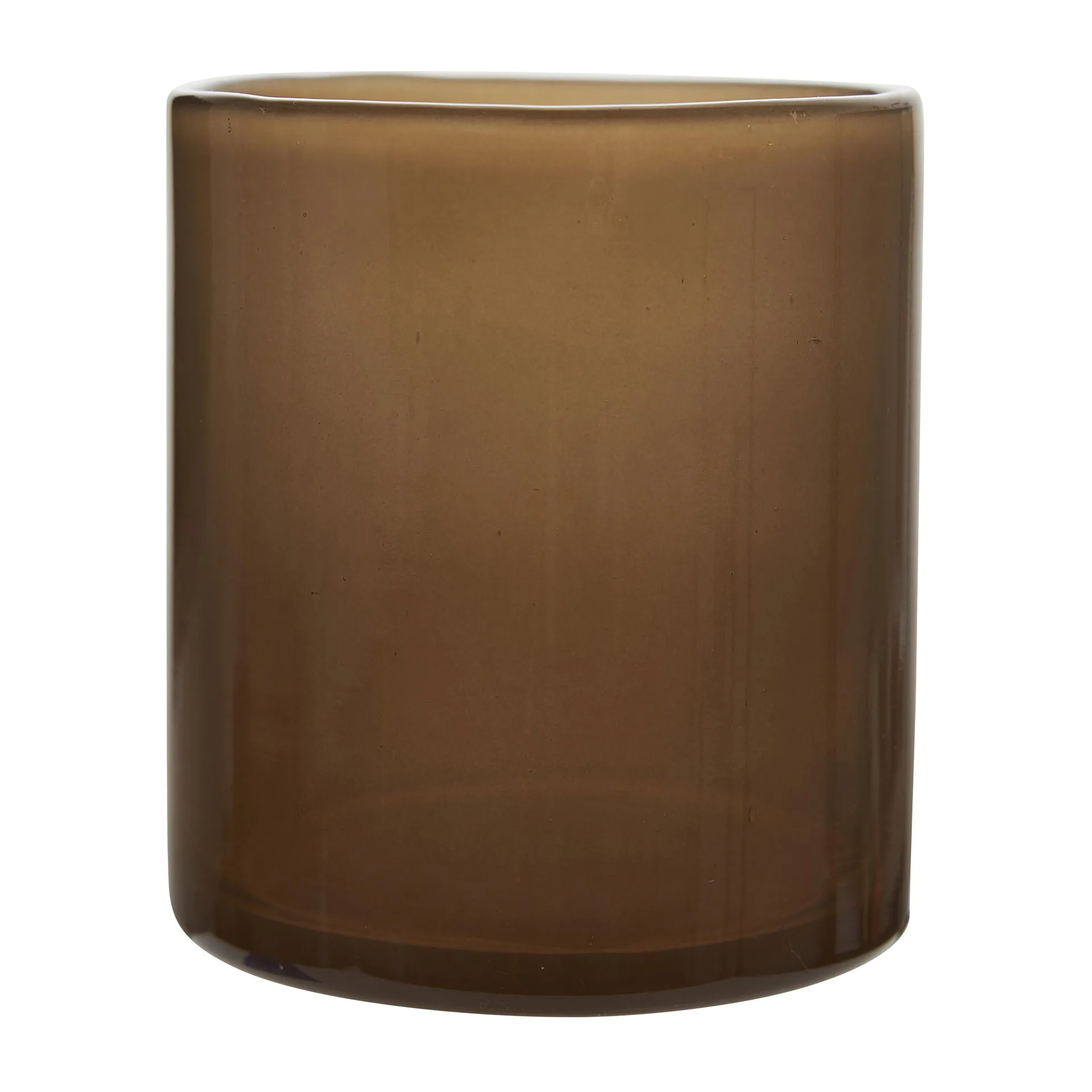 Visby lantern 8.5x10 cm, Brown Boel & Jan
