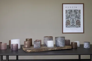 Visby lantern 8.5x10 cm - Brown - Boel & Jan