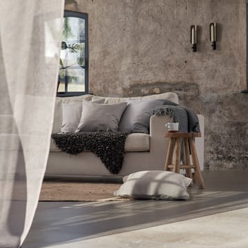 Walter wool throw 120x150 cm - Grey - Boel & Jan