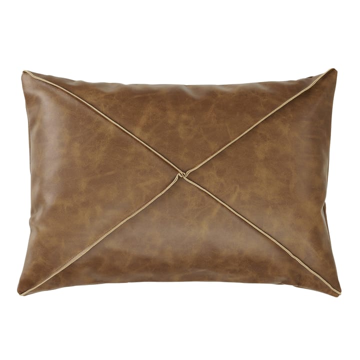 York leather cushion cover 35x50 cm - brown - Boel & Jan