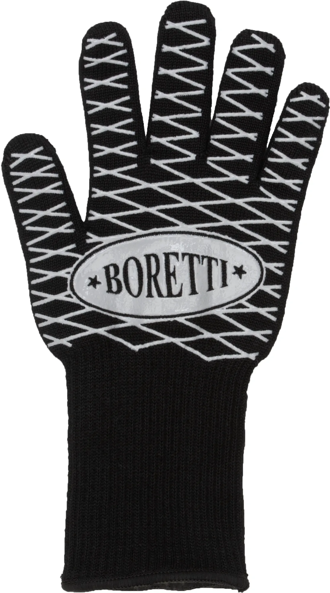 BBQ grill glove 35x16 cm, Matte black Boretti