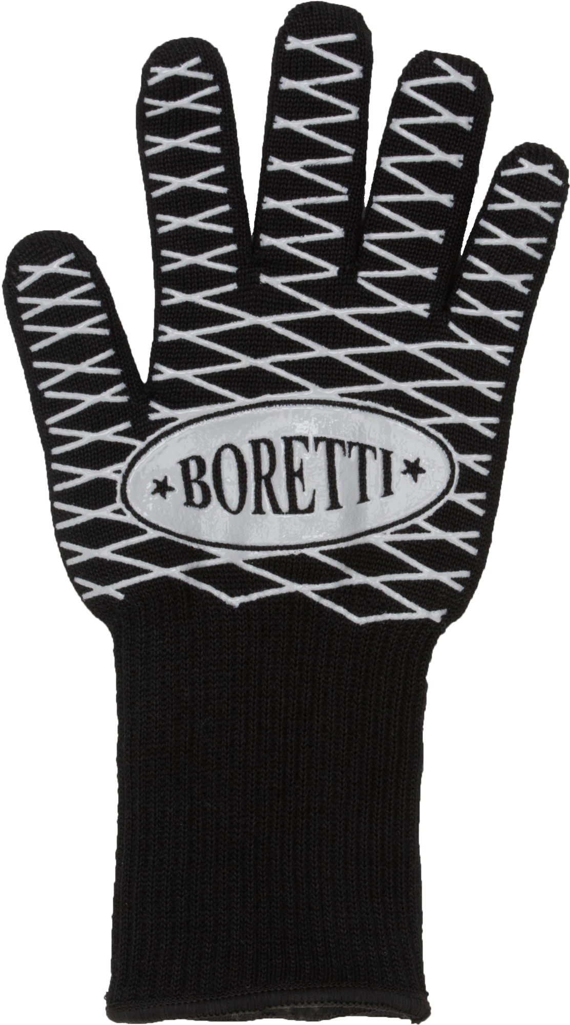 Boretti BBQ grill glove 35x16 cm Matte black