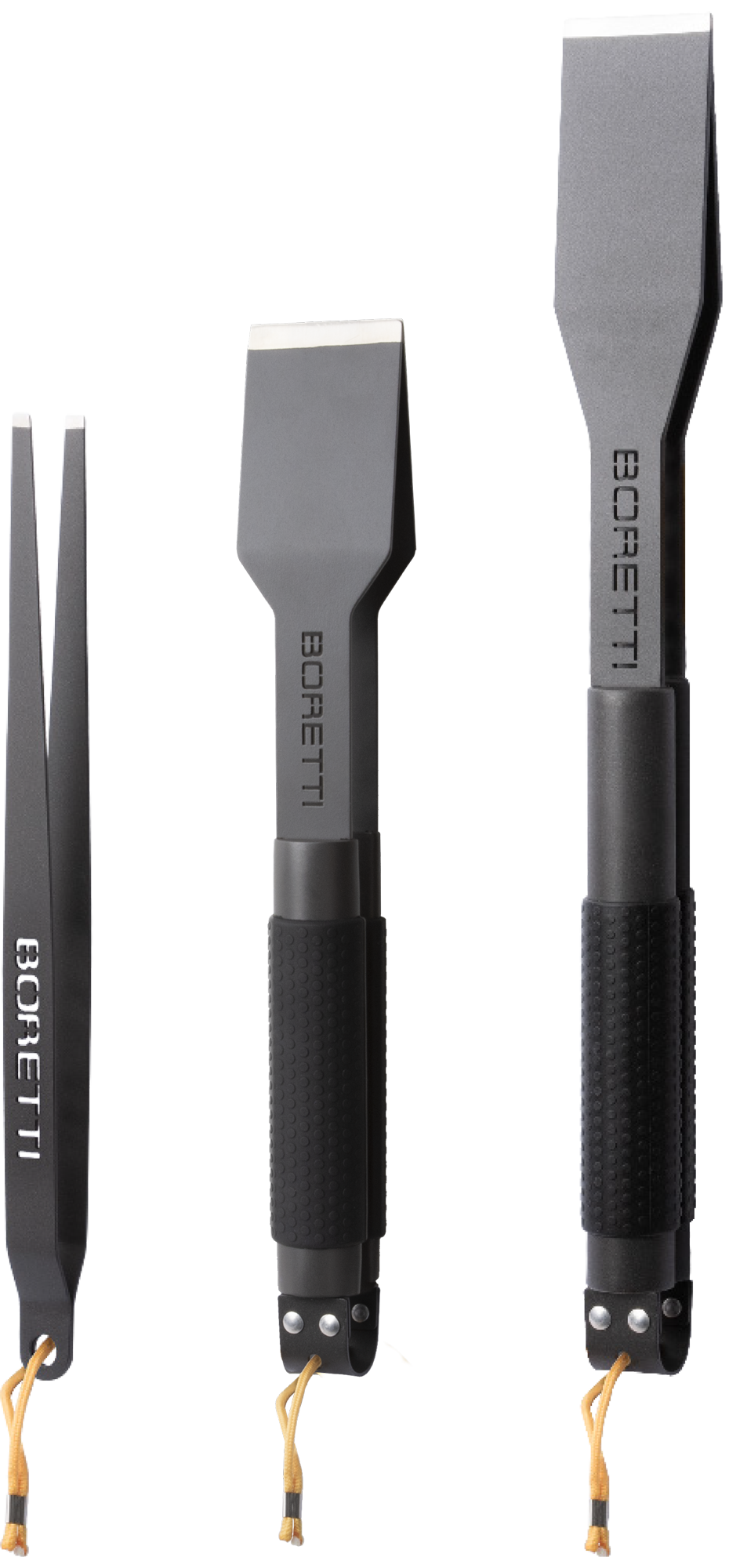 Boretti BBQ grill set 3 pieces Anthracite