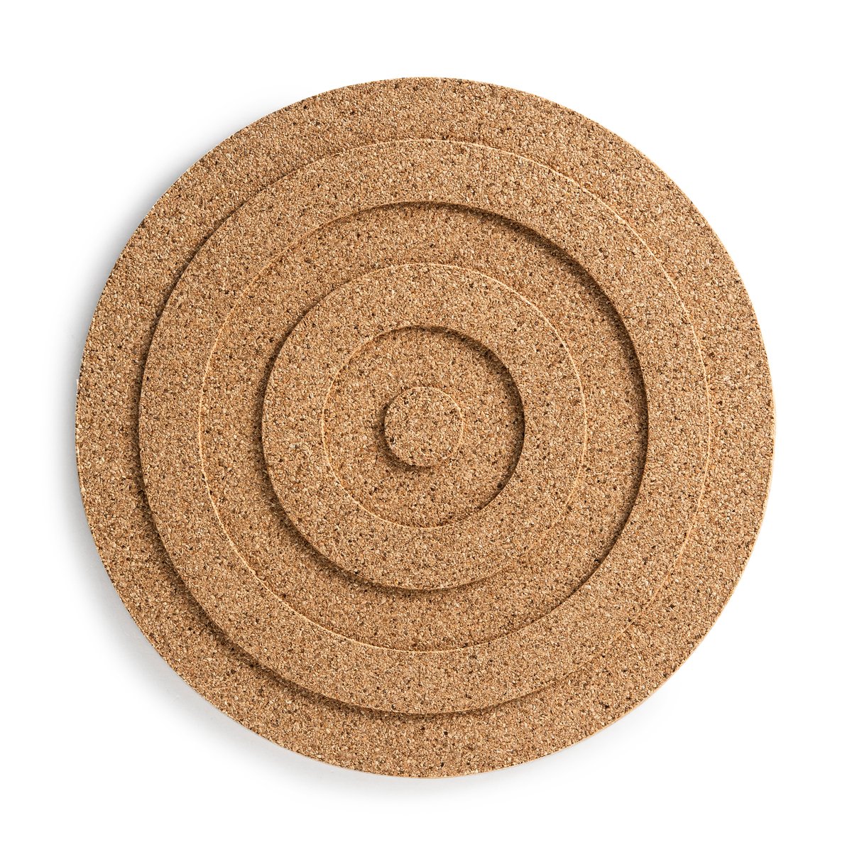 Born In Sweden Circle round trivet o20 cm Brown | Scandinavian Design | Trivets | Brown