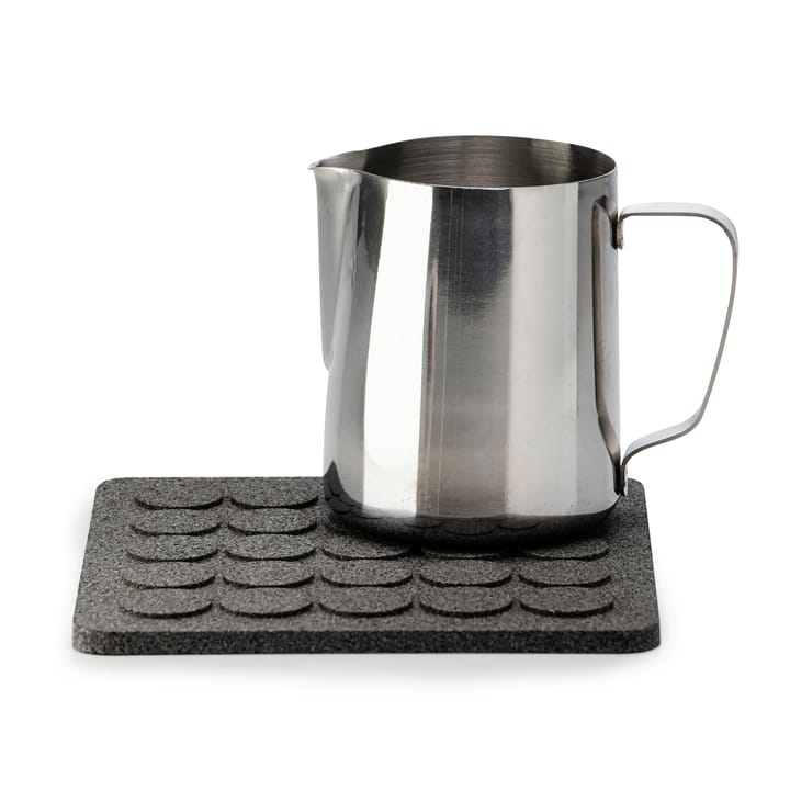 Dots square trivet 20x20 cm - Black - Born In Sweden