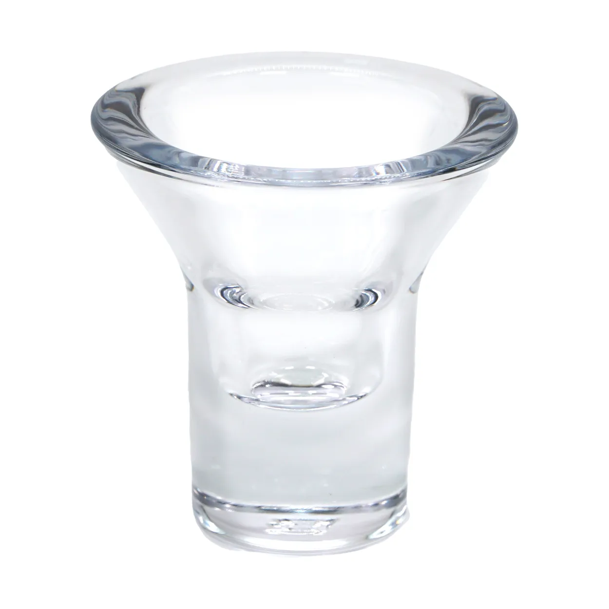 Born In Sweden Lumi candlestick 8 cm Clear | Scandinavian Design | Candle holders | Transparent