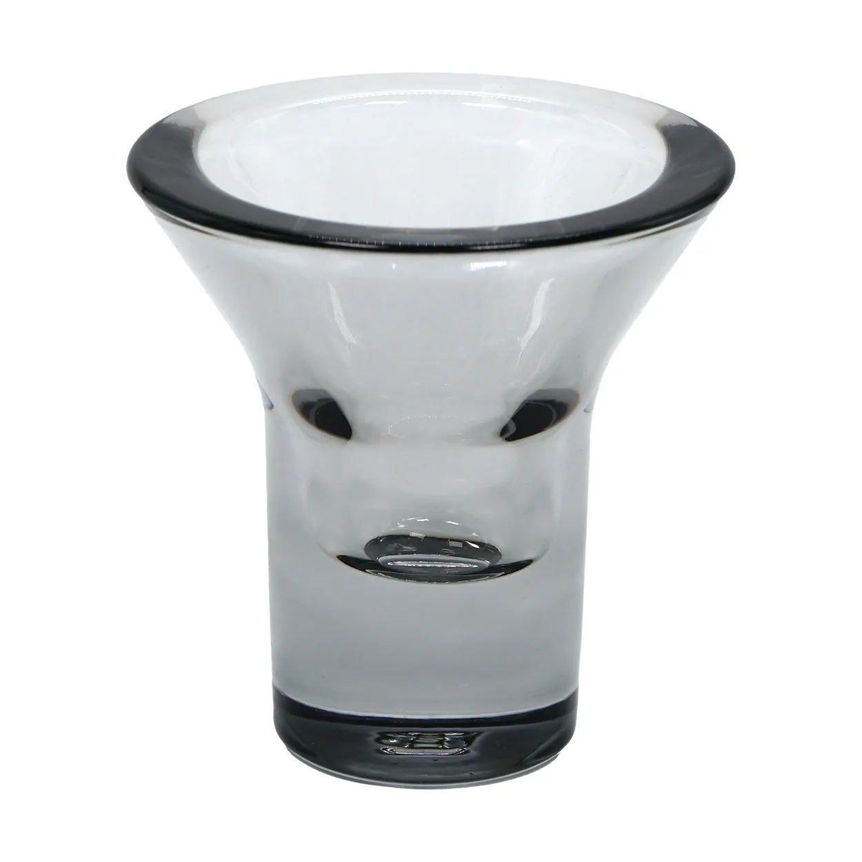 Born In Sweden Lumi candlestick 8 cm Grey | Scandinavian Design | Candle holders | Grey