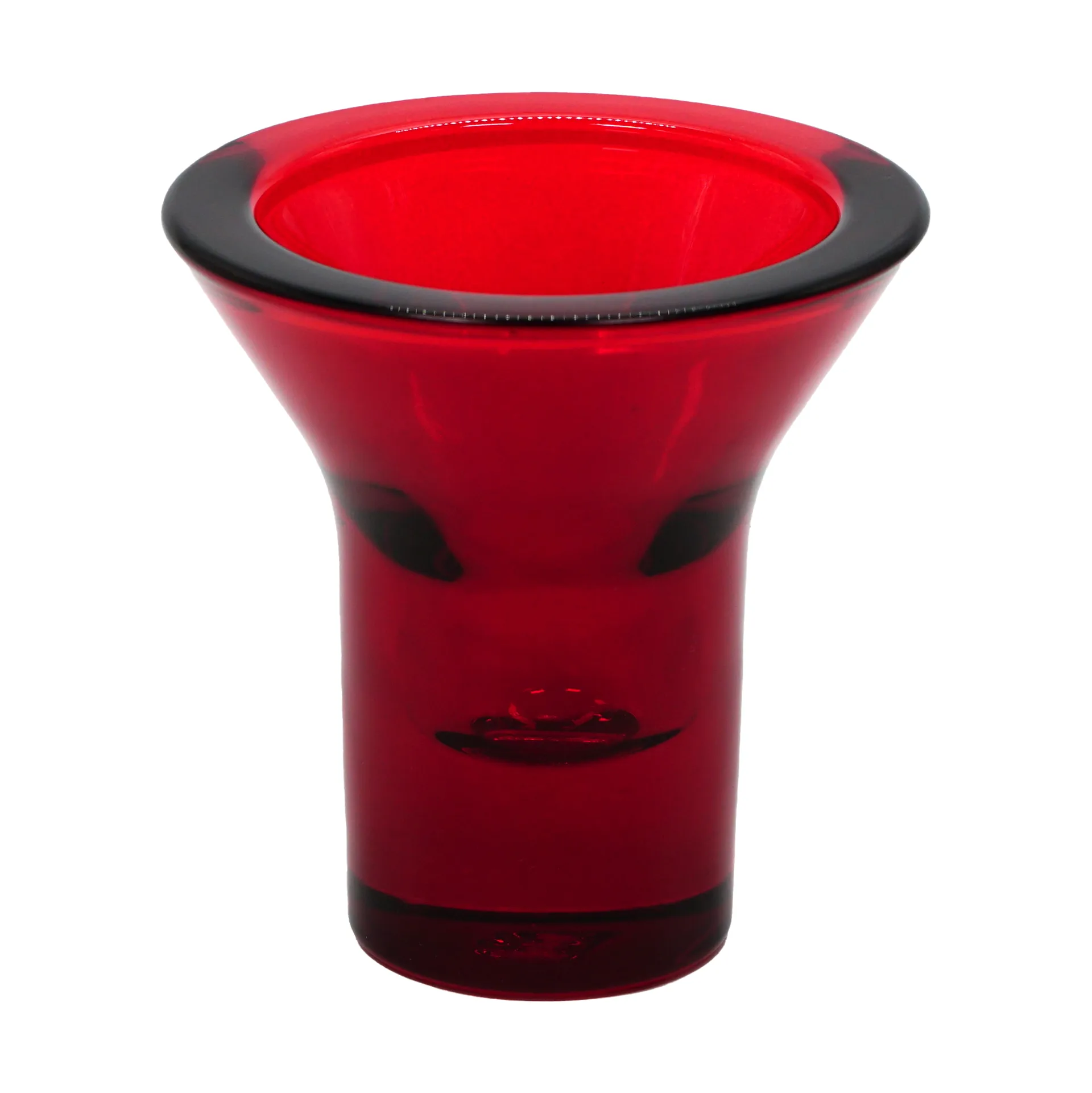 Lumi candlestick 8 cm, Red Born In Sweden