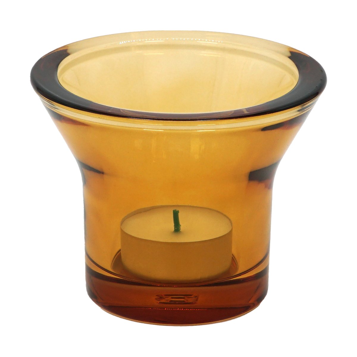 Born In Sweden Lumi tealight holder o10 cm Amber | Scandinavian Design | Tea light holders, lanterns & candle dishes | Beige