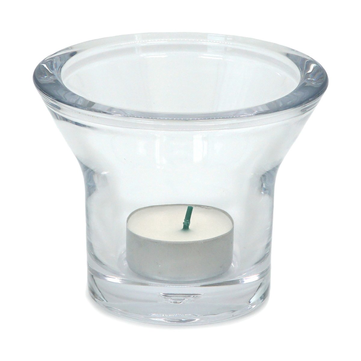 Born In Sweden Lumi tealight holder o10 cm Clear | Scandinavian Design | Tea light holders, lanterns & candle dishes | Transparent