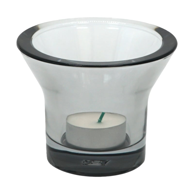 Born In Sweden Lumi tealight holder Ø10 cm Grey