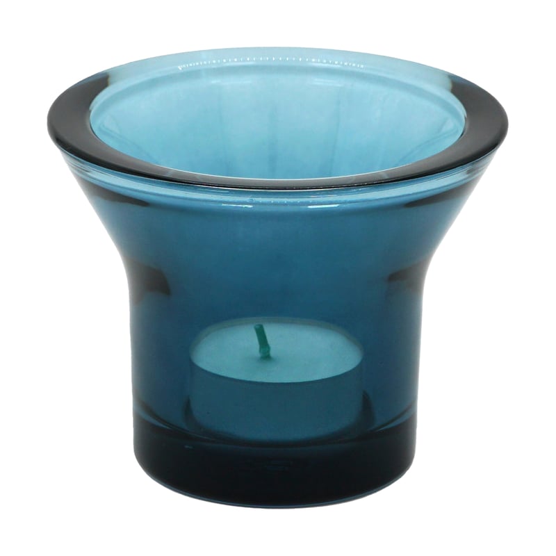Born In Sweden Lumi tealight holder Ø10 cm Petrol Blue