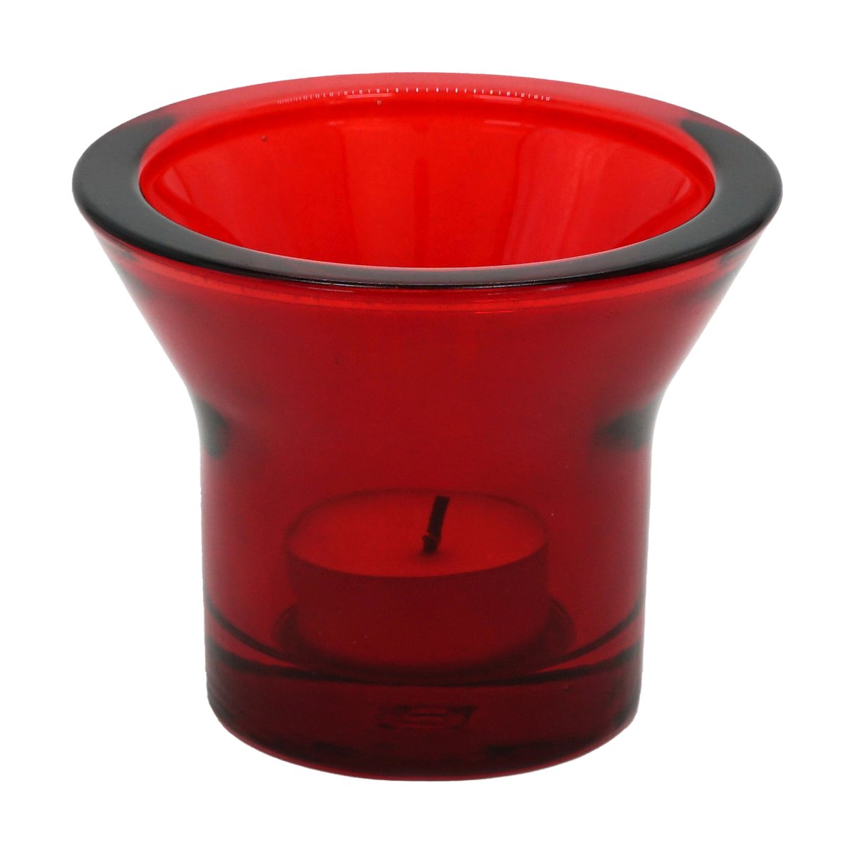Born In Sweden Lumi tealight holder o10 cm Red | Scandinavian Design | Tea light holders, lanterns & candle dishes | Red