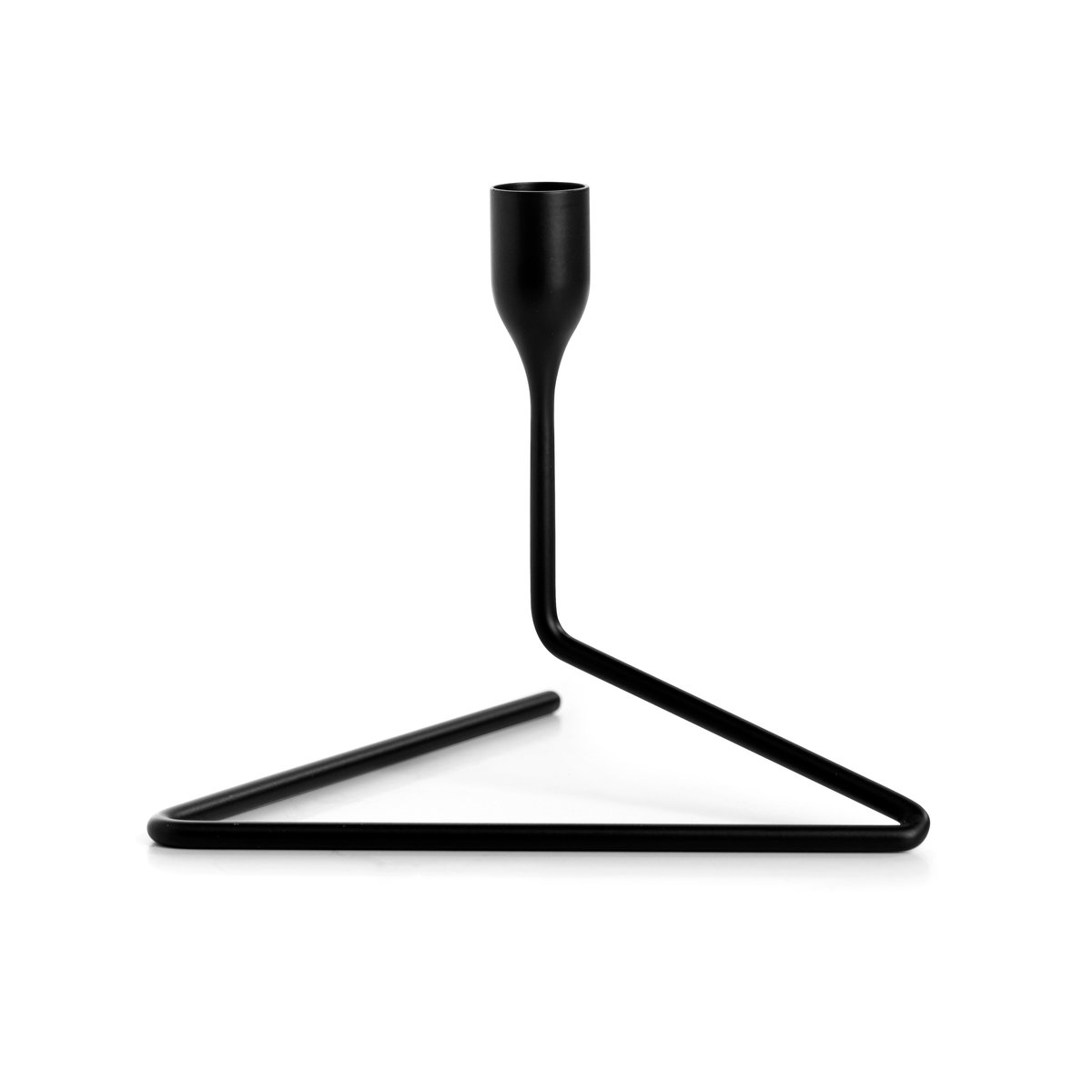 Born In Sweden Puzzle candleholder small black | Scandinavian Design | Candle holders | Black